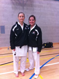 Marie &amp; Natalie at Kanazawa Course